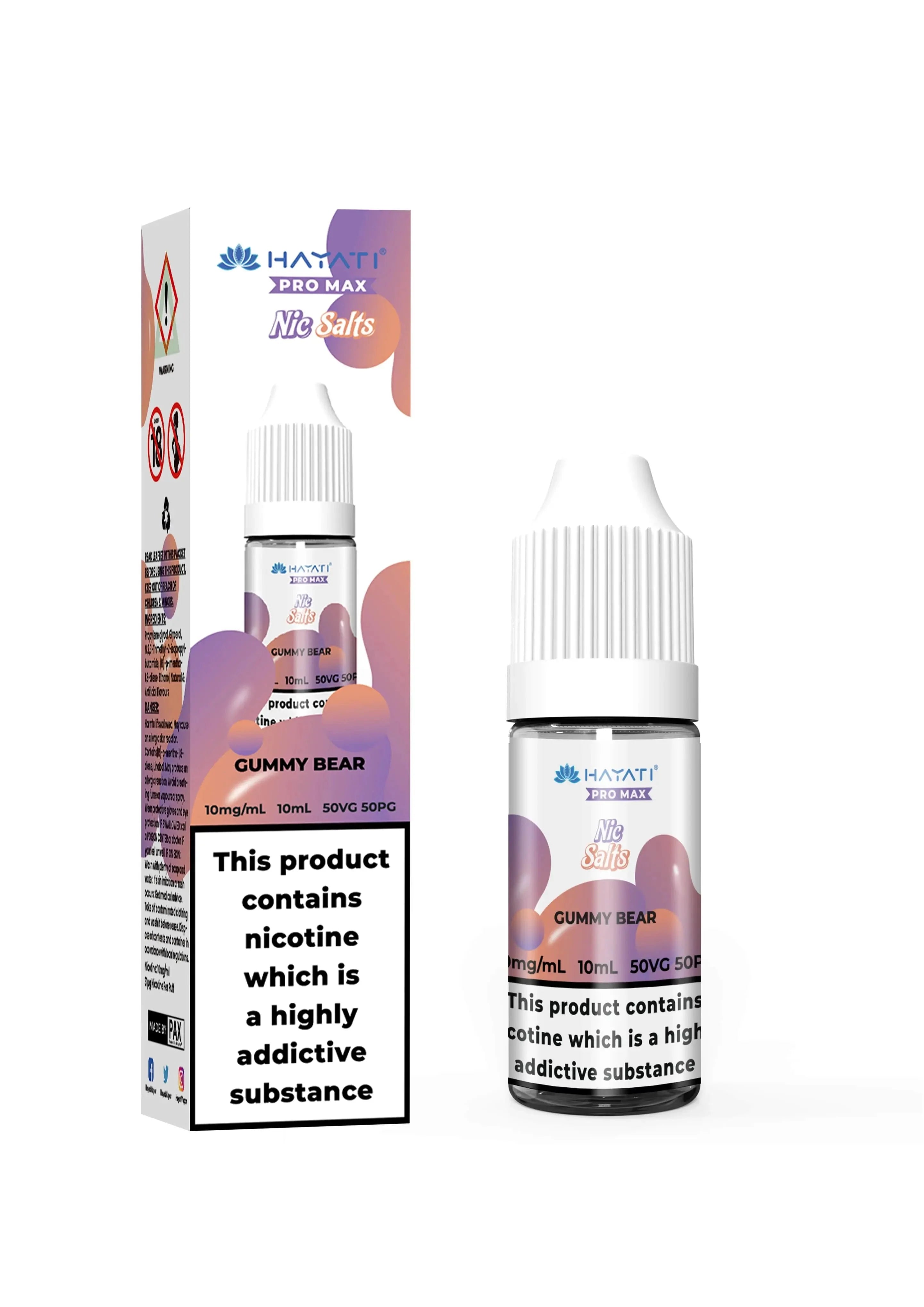 Hayati Pro Max Nic Salt 10ml E - liquids - Power Vape Shop