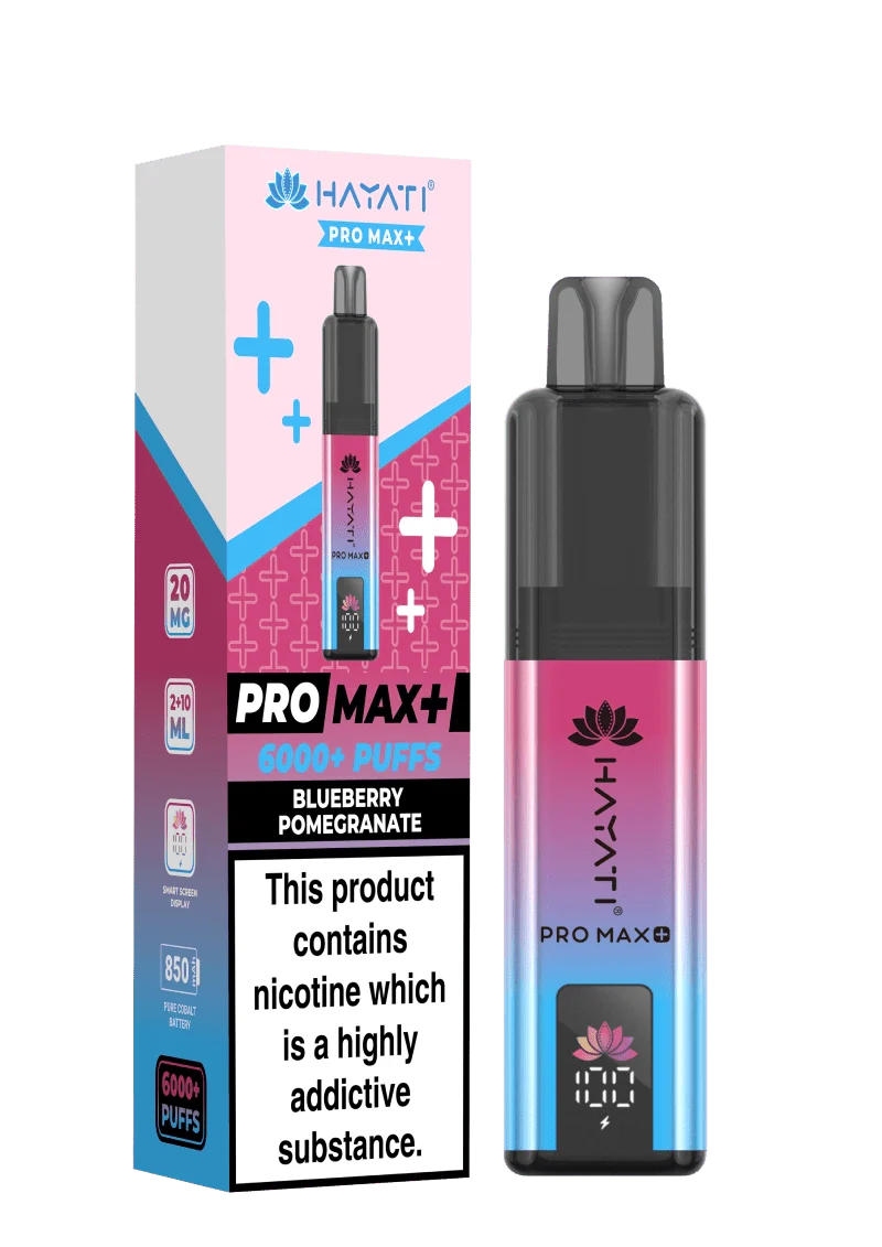 Hayati Pro Max Plus 6000 Puffs Prefilled Pod Vape Kit - Power Vape Shop