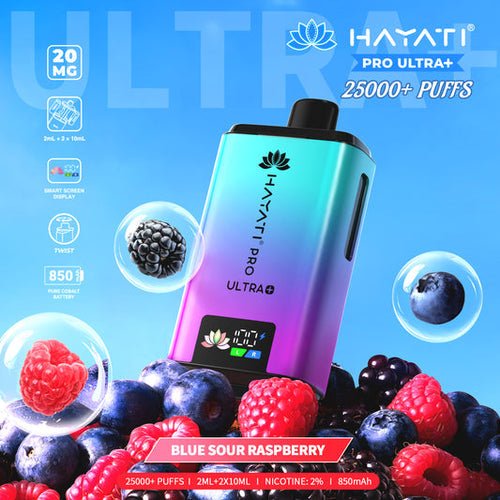 Hayati Pro Ultra Plus 25k Disposable Vape - Power Vape Shop