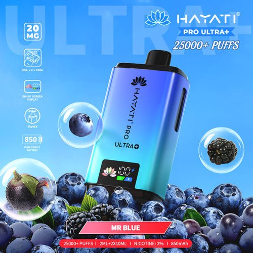Hayati Pro Ultra Plus 25k Disposable Vape - Power Vape Shop