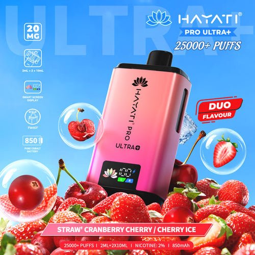 Hayati Pro Ultra Plus 25k Disposable Vape - Power Vape Shop