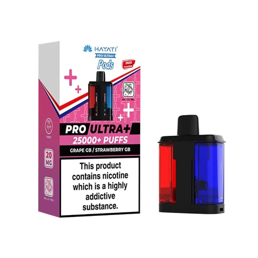 Hayati Pro Ultra Plus 25k Prefilled Pods - Power Vape Shop