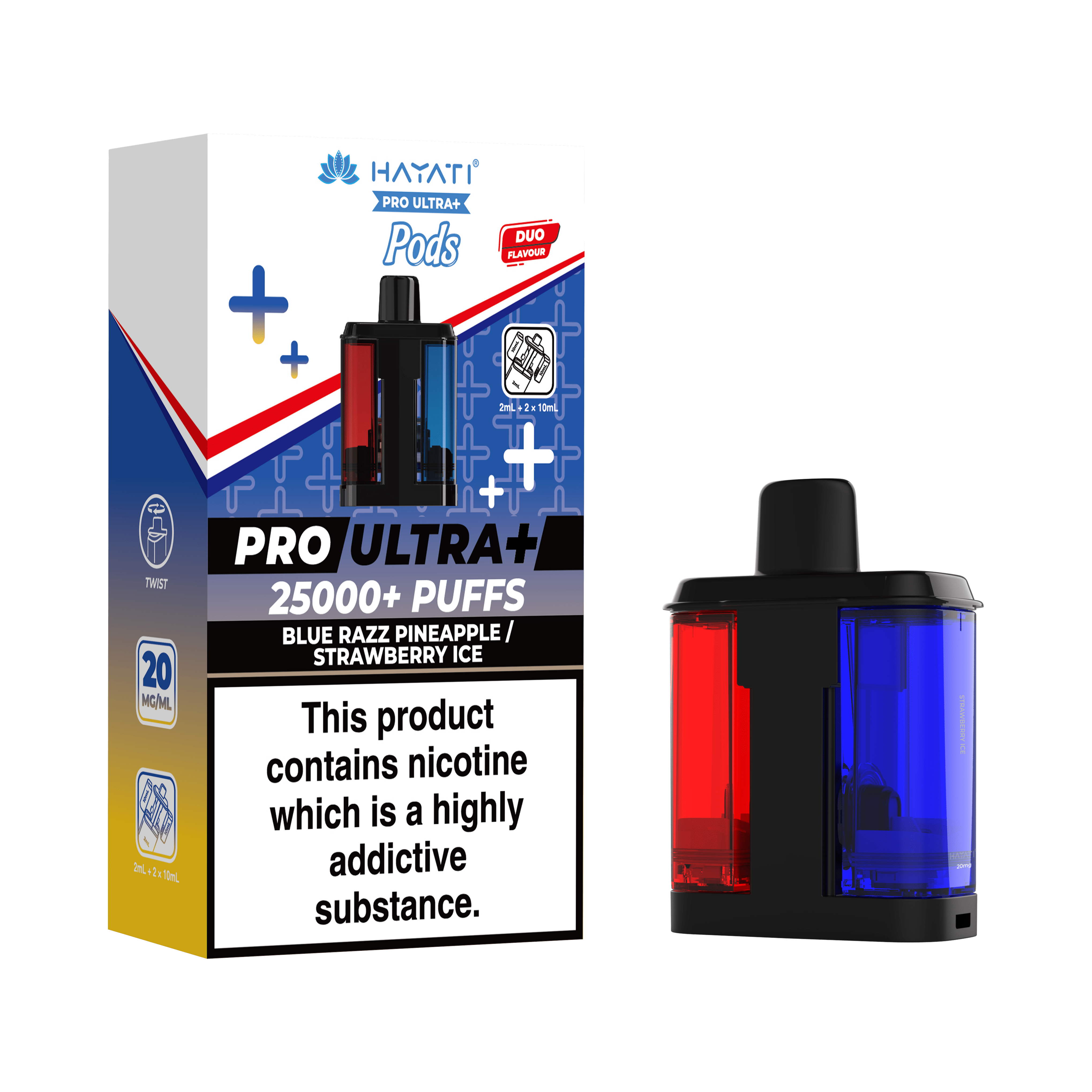 Hayati Pro Ultra Plus 25K Prefilled Refill Pods - Power Vape Shop