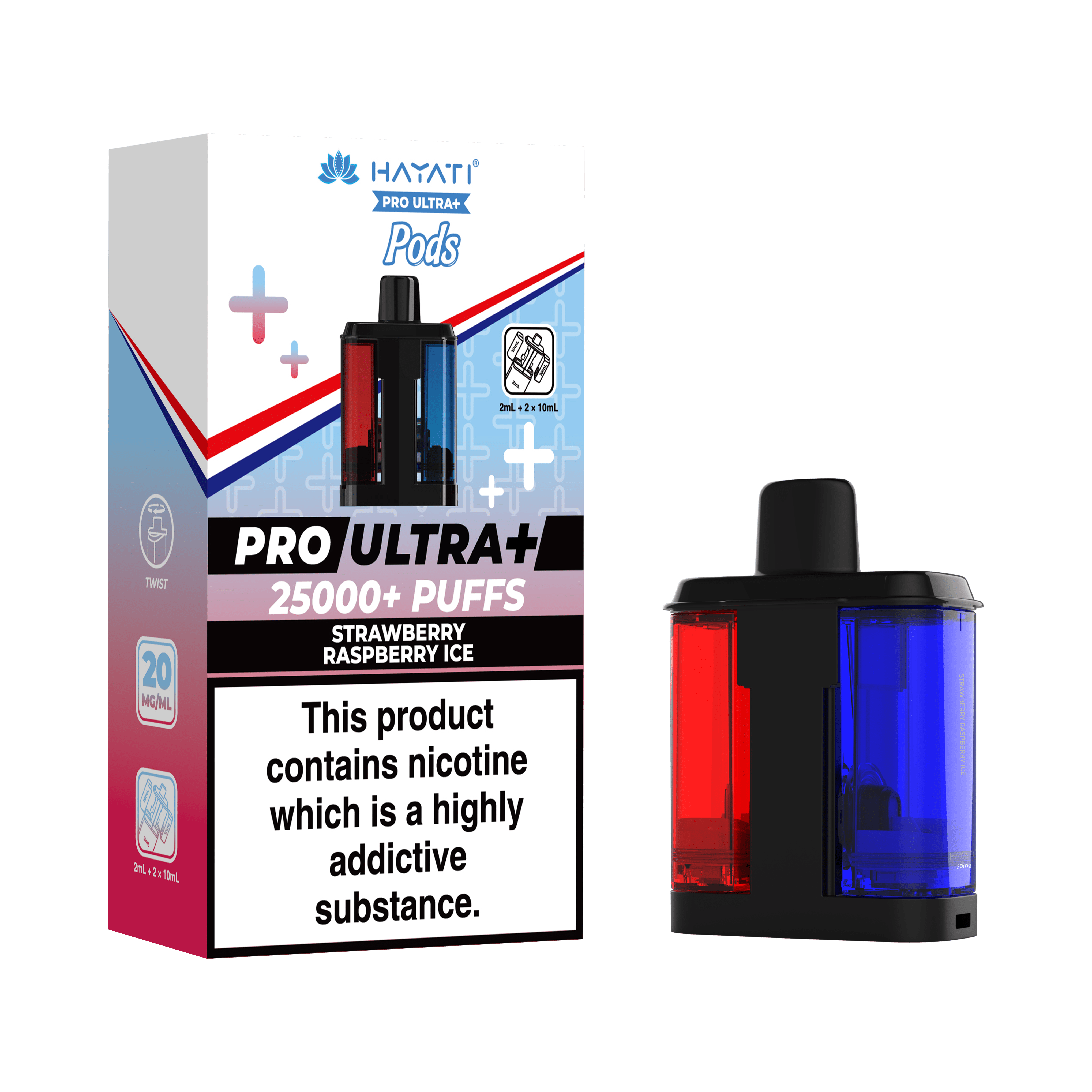 Hayati Pro Ultra Plus 25K Prefilled Refill Pods - Power Vape Shop