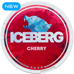 Cherry Medium Nicotine Pouches by Ice Berg 75mg/g - Click & Vape