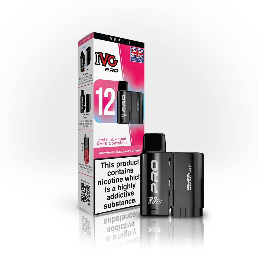 IVG Pro 12 Prefilled Vape Pods | Refill Containers - Power Vape Shop