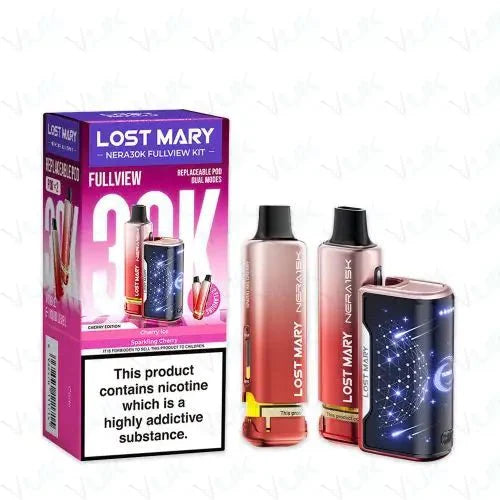 Lost Mary Nera30K Fullview Prefilled Pod Kit - Power Vape Shop