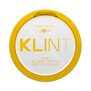 Passion Fruit Nicotine Pouches by Klint 8MG/G - Click & Vape