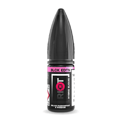 Riot Squad Nic Salt Black Edition - Deluxe Passionfruit & Rhubarb - 10ml - Click & Vape