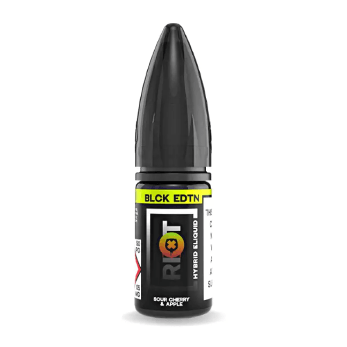 Riot Squad Nic Salt Black Edition - Sour Cherry & Apple - 10ml - Click & Vape