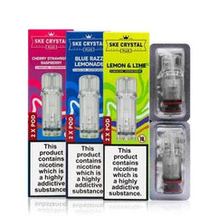 SKE Crystal Plus Prefilled Pods (Pack 2) - Click & Vape