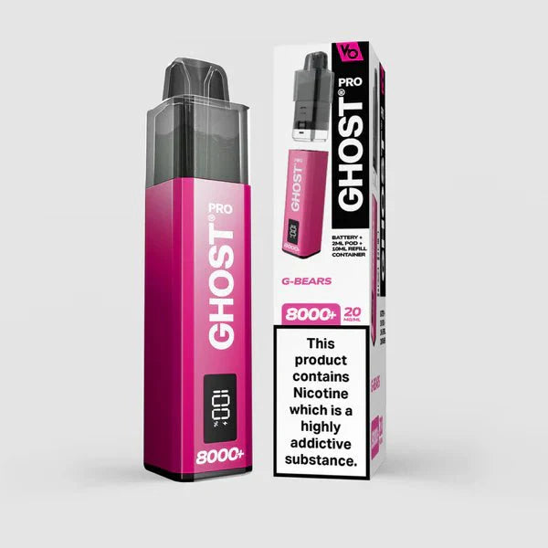 Vapes Bar Ghost Pro 8000 Prefilled Pod Vape - Power Vape Shop