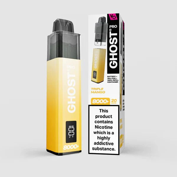 Vapes Bar Ghost Pro 8000 Prefilled Pod Vape - Power Vape Shop