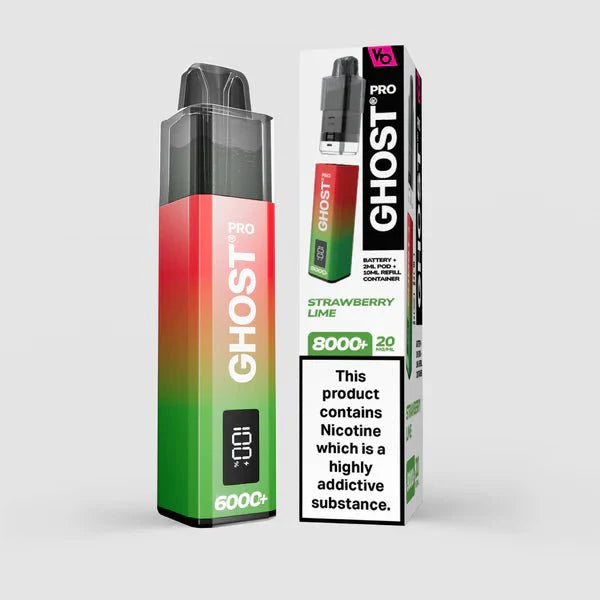 Vapes Bar Ghost Pro 8000 Prefilled Pod Vape - Power Vape Shop
