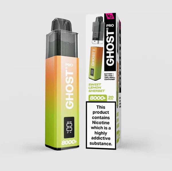 Vapes Bar Ghost Pro 8000 Prefilled Pod Vape - Power Vape Shop