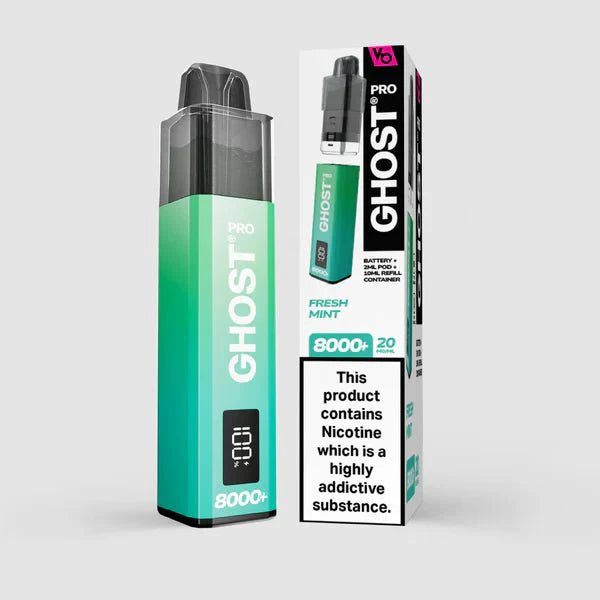 Vapes Bar Ghost Pro 8000 Prefilled Pod Vape - Power Vape Shop