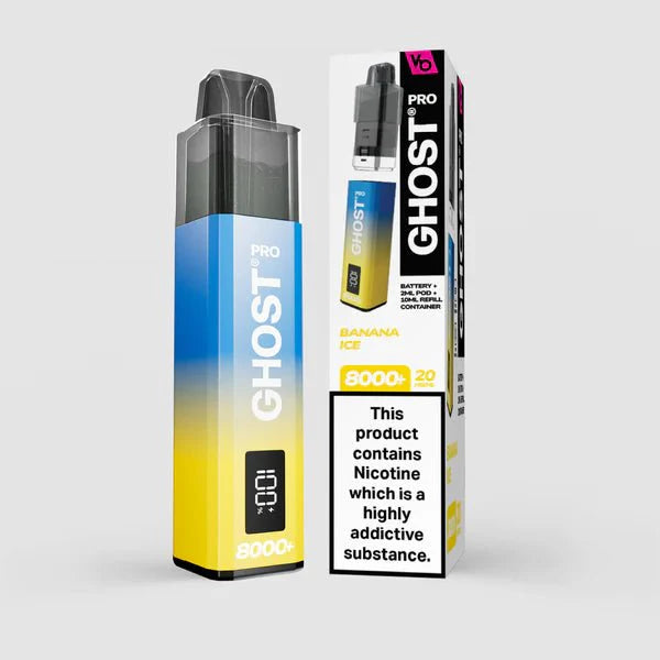 Vapes Bar Ghost Pro 8000 Prefilled Pod Vape - Power Vape Shop