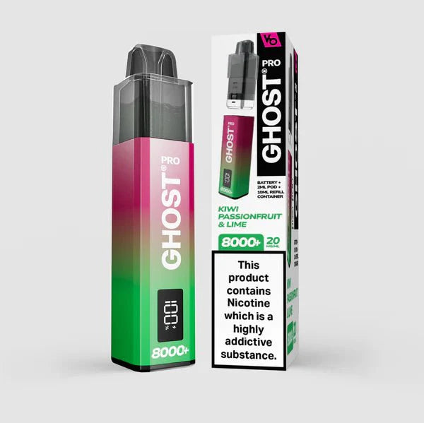 Vapes Bar Ghost Pro 8000 Prefilled Pod Vape - Power Vape Shop
