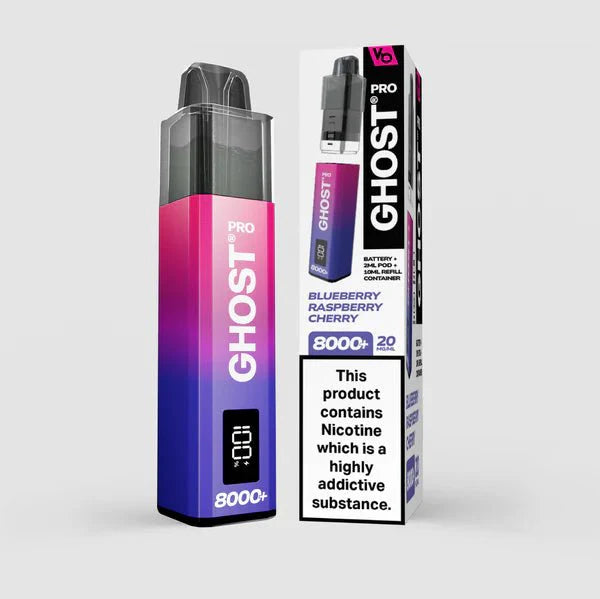 Vapes Bar Ghost Pro 8000 Prefilled Pod Vape - Power Vape Shop