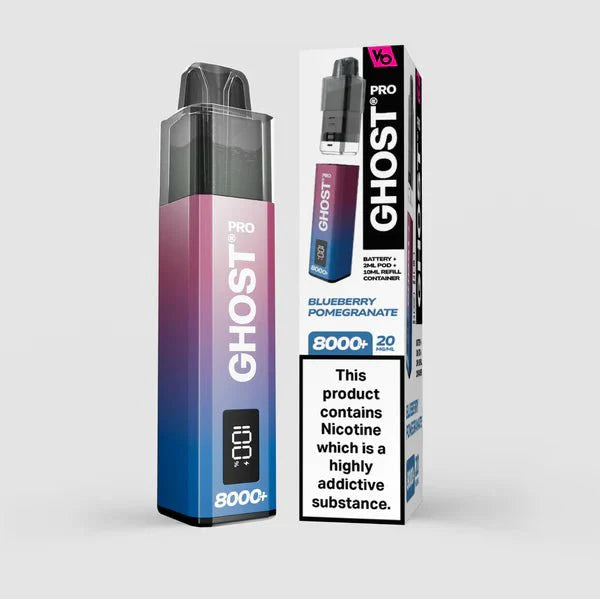 Vapes Bar Ghost Pro 8000 Prefilled Pod Vape - Power Vape Shop