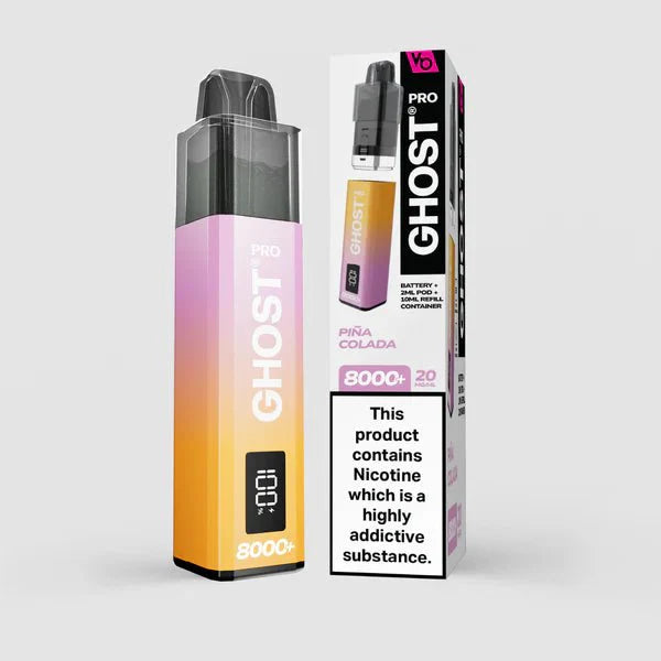 Vapes Bar Ghost Pro 8000 Prefilled Pod Vape - Power Vape Shop