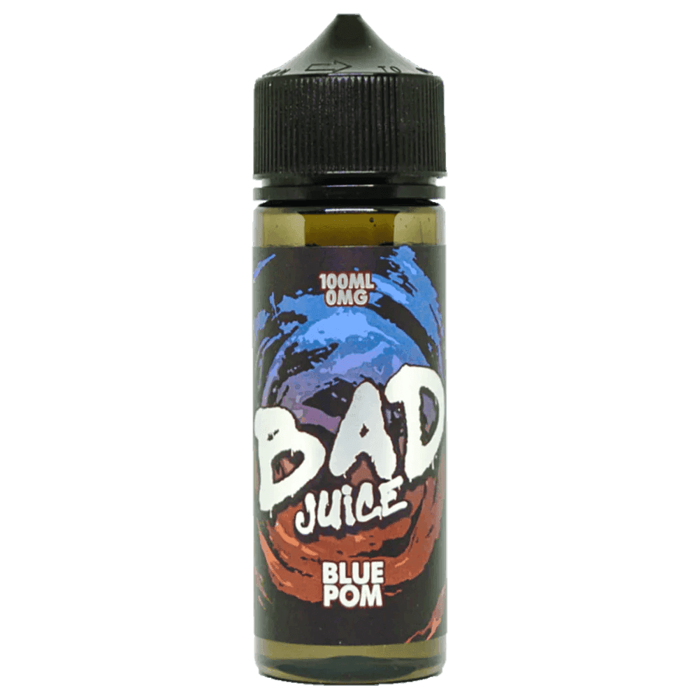 BAD JUICE BLUE POM 0MG 100ML SHORT FILL - Click & Vape