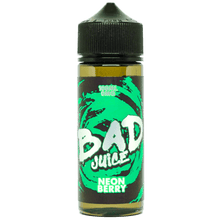 Load image into Gallery viewer, BAD JUICE NEON BERRY 0MG 100ML SHORT FILL - Click &amp; Vape
