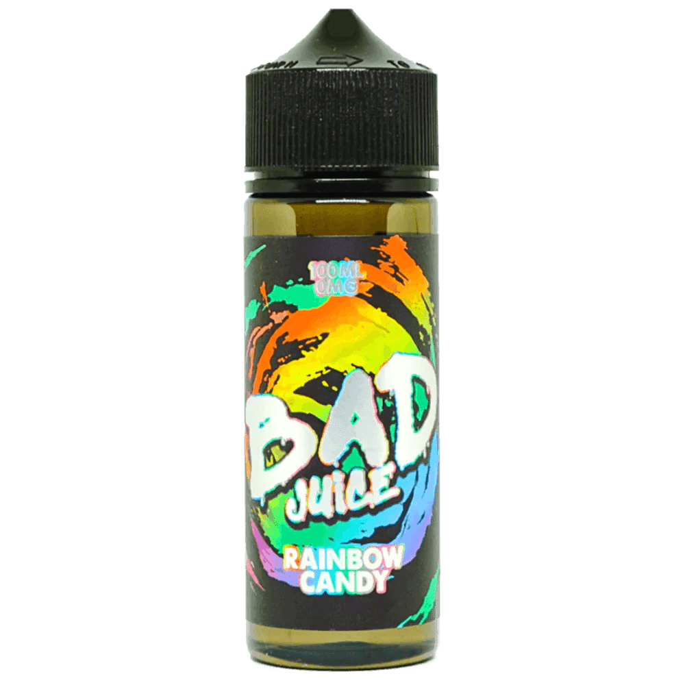 BAD JUICE RAINBOW CANDY 0MG 100ML SHORT FILL - Click & Vape