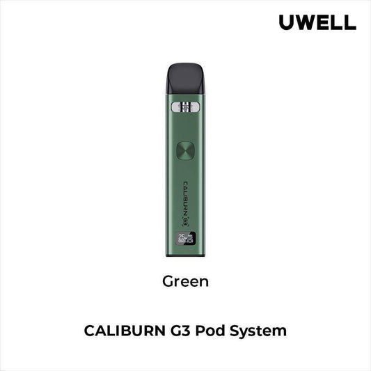 CALIBURN G3 GREEN - Click & Vape 1000