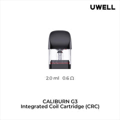 CALIBURN G3 INEGRATED COIL CARTRIDGE 0.6 - Click & Vape