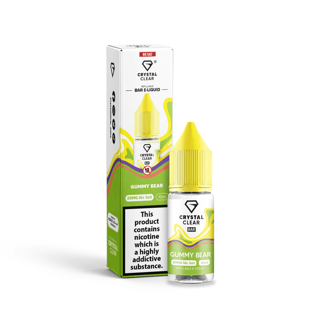 CRYSTAL CLEAR GUMMY BEAR 10ML - Click & Vape