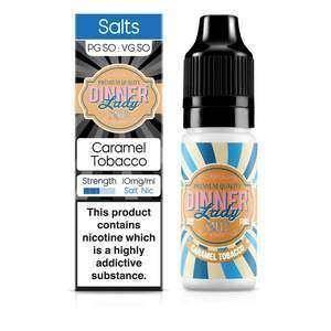 Dinner Lady Nic Salt - Caramel Tobacco - Click & Vape