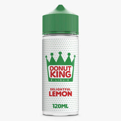 Donut King E Liquid - Delightful Lemon - 100ml - Click & Vape