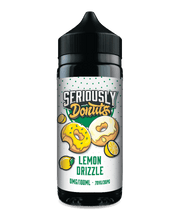 Load image into Gallery viewer, Doozy Seriously Donut E Liquid - Lemon Drizzle - 100ml - Click &amp; Vape