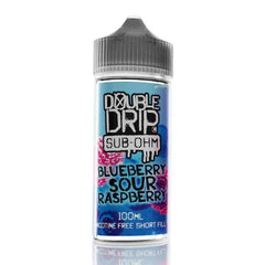 Double Drip E liquid - Blueberry Sour Raspberry - 100ml - Click & Vape