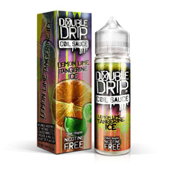 Double Drip E Liquid - Lemon Lime Tangerine Ice - 50ml - Click & Vape