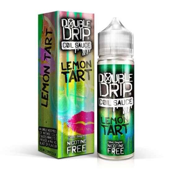 Double Drip E Liquid - Lemon Tart - 50ml - Click & Vape