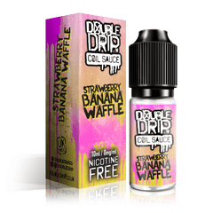 Double Drip E Liquid - Strawberry Banana Waffle - 10ml - Click & Vape