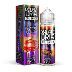 Double Drip E Liquid - Strawberry Laces &amp Sherbet - 50ml - Click & Vape