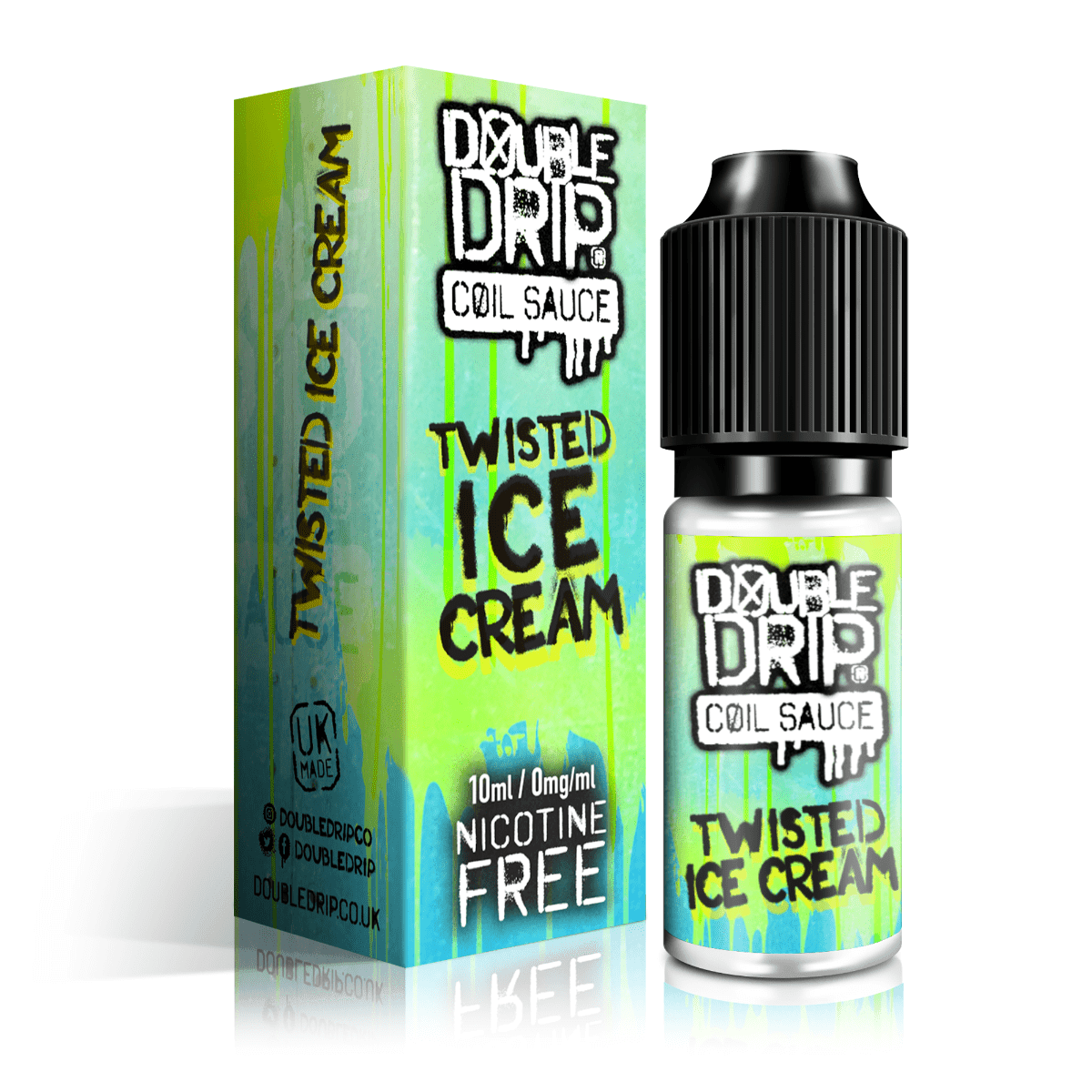 Double Drip E Liquid - Twisted Ice cream - 10ml - Click & Vape