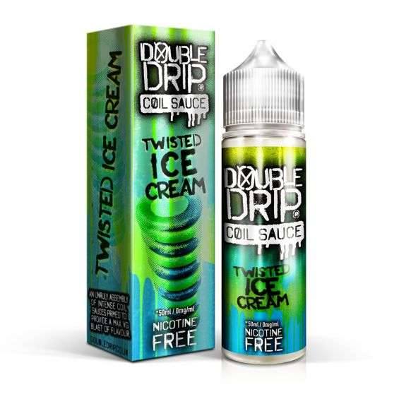 Double Drip E Liquid - Twisted Ice Cream - 50ml - Click & Vape