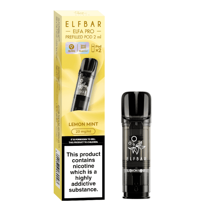 Elf Bar Elfa Pro Prefilled Lemon Mint - Click & Vape