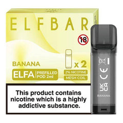 Elfbar Elfa Pre-Filled Pod Banana - Click & Vape