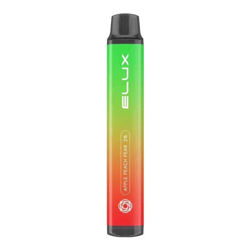 ELUX 600 PUFF APPLE PEACH PEAR Disposable Vape - Click & Vape