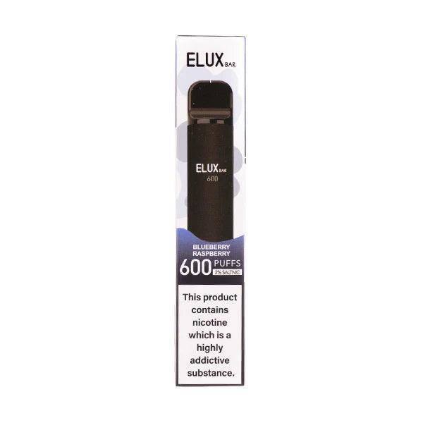 ELUX 600 PUFF BLUEBERRY RASPBERRY Disposable Vape - Click & Vape