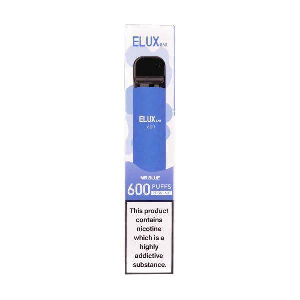 ELUX 600 PUFF MR BLUE Disposable Vape - Click & Vape