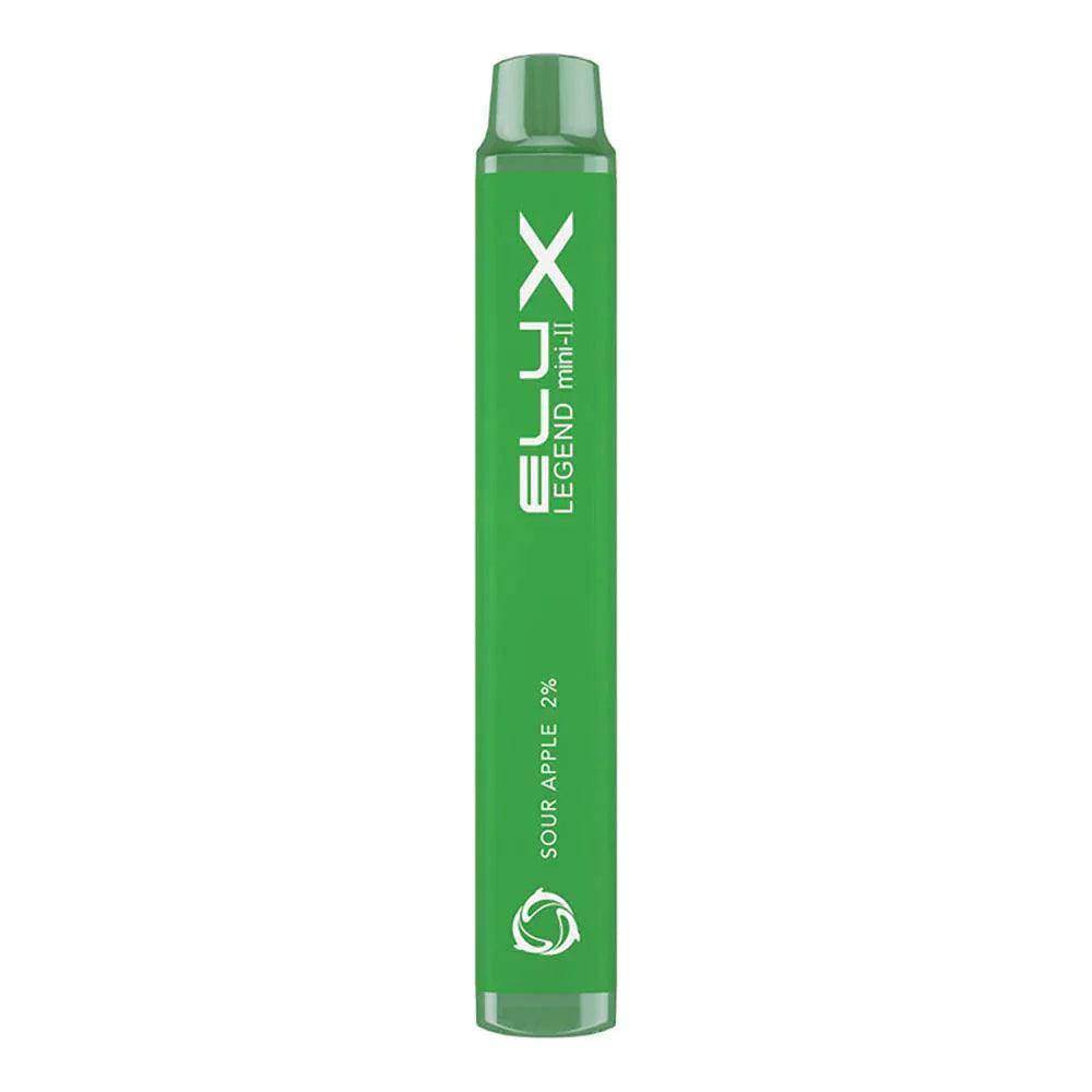 ELUX 600 PUFF SOUR APPLE Disposable Vape - Click & Vape