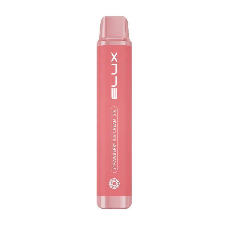 ELUX 600 PUFF STRAWBERRY ICE CREAM Disposable Vape – Click & Vape