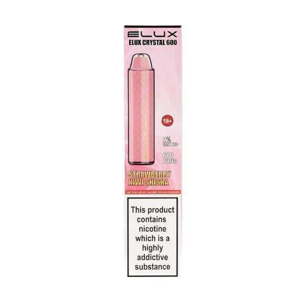 ELUX CRYSTAL 600 STRAWBERRY KIWI Disposable Vape - Click & Vape