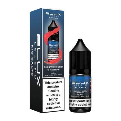 Elux Legend Nic Salt BLUEBERRY CHERRY CRANBERRY 10ML - Click & Vape